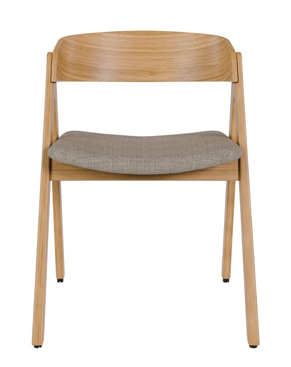 Silla madera roble gris INNA