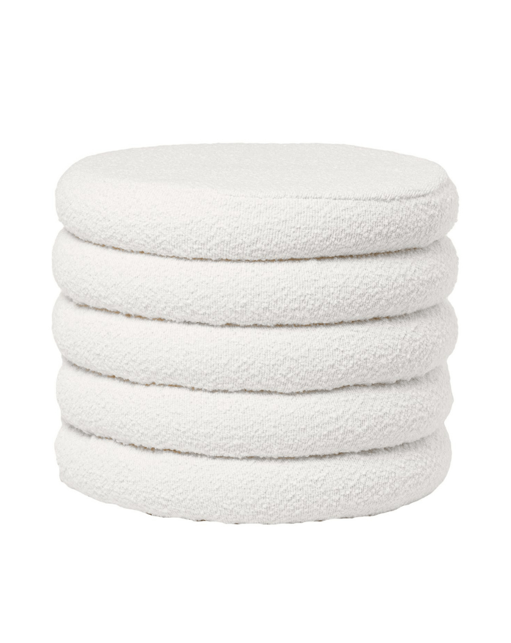 Puff almacenaje blanco HARRY