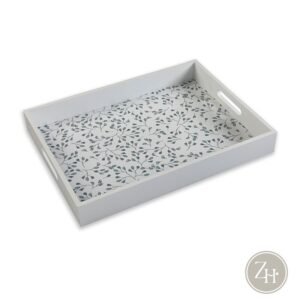 Bandeja blanca madera BLIME