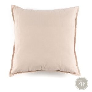 Cojín beige algodón ALMOND