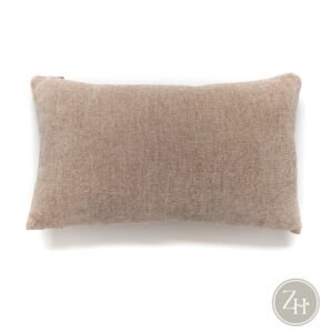 Cojín beige chenilla LENA