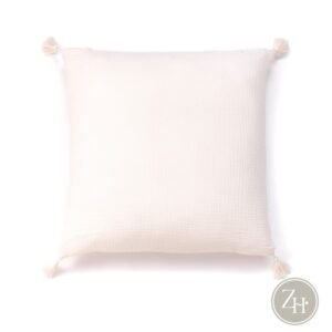 Cojín crema 45×45 COTTON