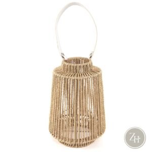 Farol de fibra natural TAHI