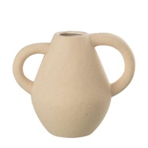 Jarrón beige porcelana JANE