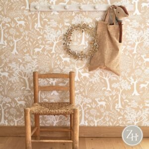 POETIC FOREST BEIGE Papel Pintado