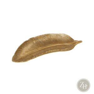 Vaciabolsillos hoja oro DANAE